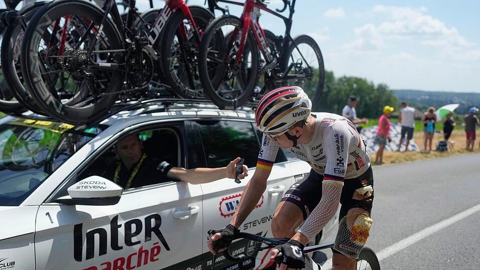 Für Georg Zimmermann ist die Tour nach seinem heftigen Sturz beendet.