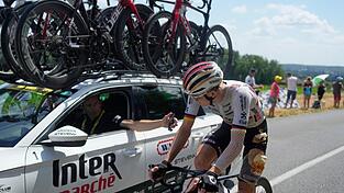 Für Georg Zimmermann ist die Tour nach seinem heftigen Sturz beendet.