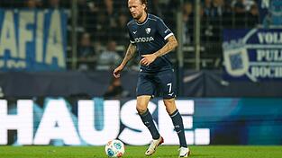 Kevin Vogt machte sein bislang letztes Spiel f&uuml;r den VfL Bochum am 27. September 2025 gegen Fortuna D&uuml;sseldorf (Archivbild).
