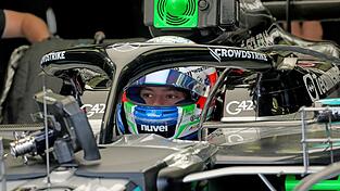 Der Teenager dreht am Vormittag die schnellste Runde