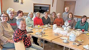 Der gem&uuml;tliche Austausch beim monatlichen Frauenfr&uuml;hst&uuml;ck im Saal des Kolpinghauses ist ein sehr gesch&auml;tztes Angebot, das wissen auch Schriftf&uuml;hrerin Elisabeth Ecker und Vorsitzende Rosmarie Mayer (v.l.).
