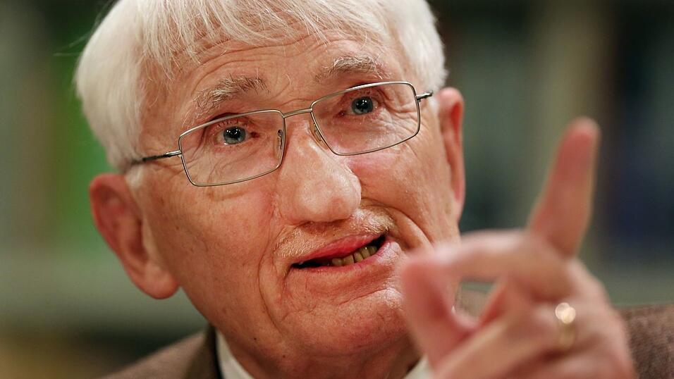 Der Philosoph Jürgen Habermas starb im März. (Archivfoto) Der Philosoph Jürgen Habermas starb im März. (Archivfoto)