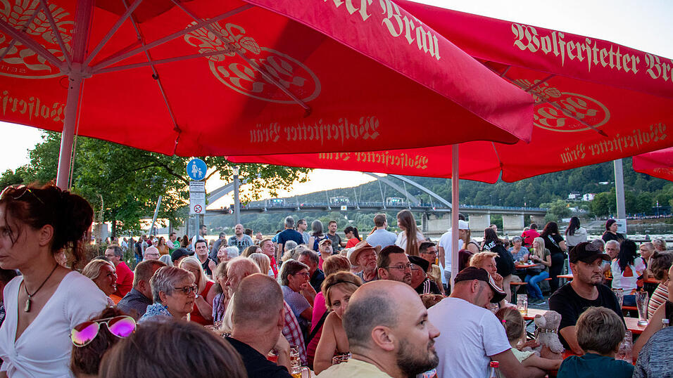 'Donau in Flammen' fand heuer zum 20. Mal in Vilshofen statt.