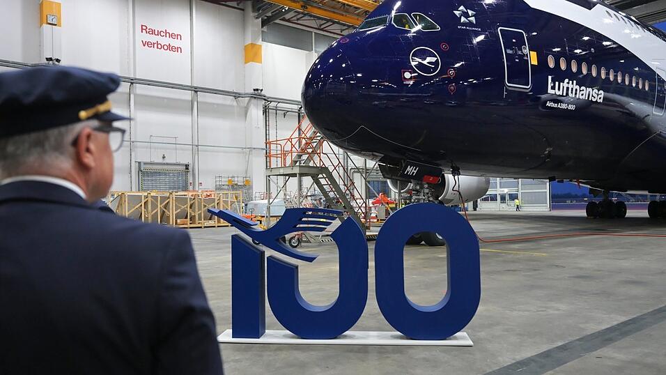 Die Lufthansa feierte am Mittwoch ihr 100-j&auml;hriges Bestehen.