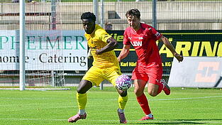 Alexis Fambo (links) war ein Aktivposten der Vilzinger.
