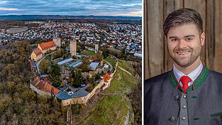 Seit dem ersten Buch ist viel passiert – auch privat. Simon Süß hat geheiratet, mit seiner Frau lebt der 30-Jährige in Burglengenfeld. Gerade sind sie Eltern geworden. Sein Burgen-Buch ist eine Herzensangelegenheit, das Bild links zeigt die Burg Burglengenfeld.