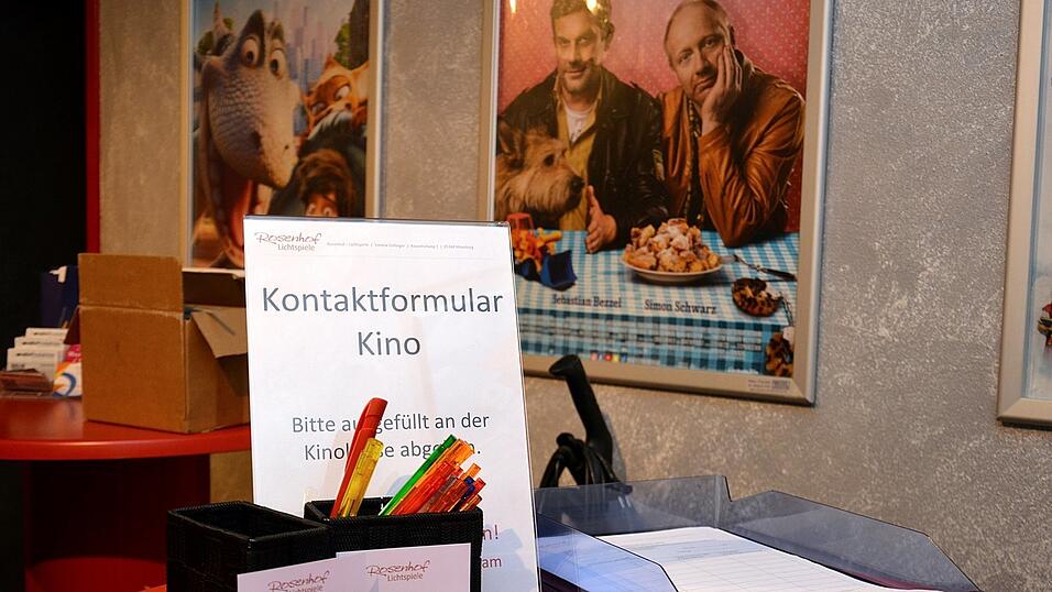 Kontaktformulare für mehr Sicherheit: Eigentlich wäre alles für den Kinostart bereit. Kontaktformulare für mehr Sicherheit: Eigentlich wäre alles für den Kinostart bereit.