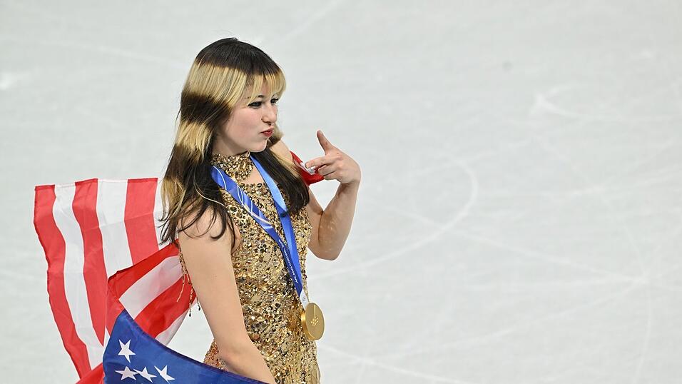 Alysa Liu lief unbeschwert zum Olympiasieg. Alysa Liu lief unbeschwert zum Olympiasieg.