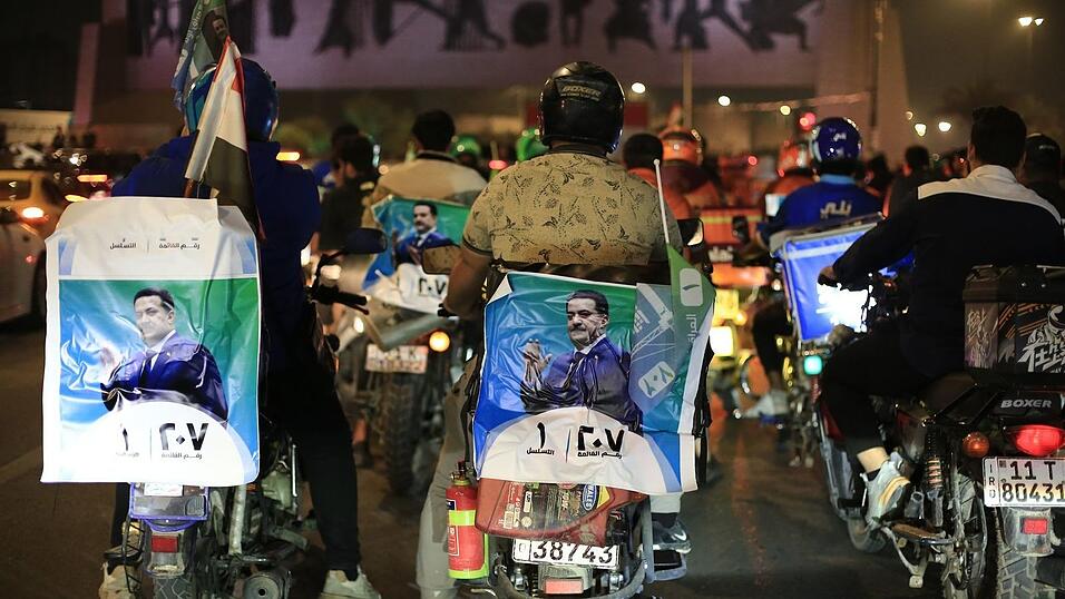 Die Liste von Ministerpräsident al-Sudani gewinnt die Parlamentswahl im Irak.