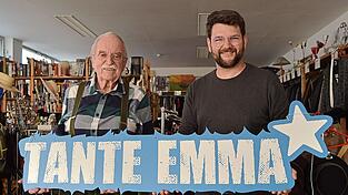 Sie hatten die Idee für das soziale Projekt: Klaus Reichel und Johannes Becher. Sie hatten die Idee für das soziale Projekt: Klaus Reichel und Johannes Becher.