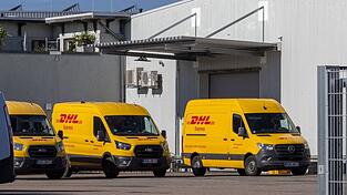 Das DHL-Zentrum in Leizen wurde vorsorglich gesperrt.
