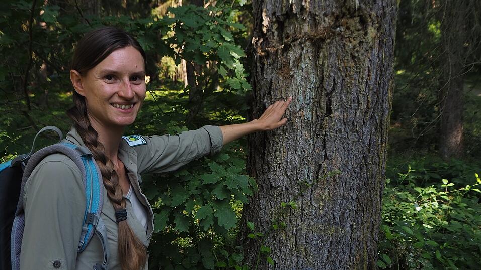 'Die Zusammenhänge verstehen, das ist das Faszinierende in der Natur', sagt Anna Spiller.