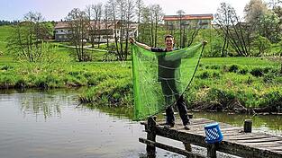 Im Frühjahr war die Teichwelt für Alex Verbeek noch in Ordnung.