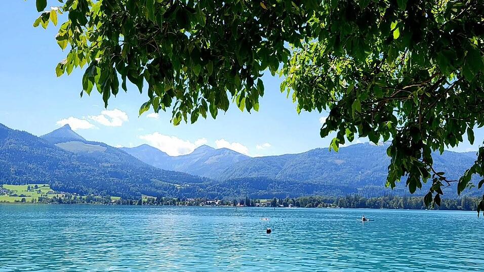 Sandra Viola Pritzl zieht es bei Hitze an den Wolfgangsee. Sandra Viola Pritzl zieht es bei Hitze an den Wolfgangsee.