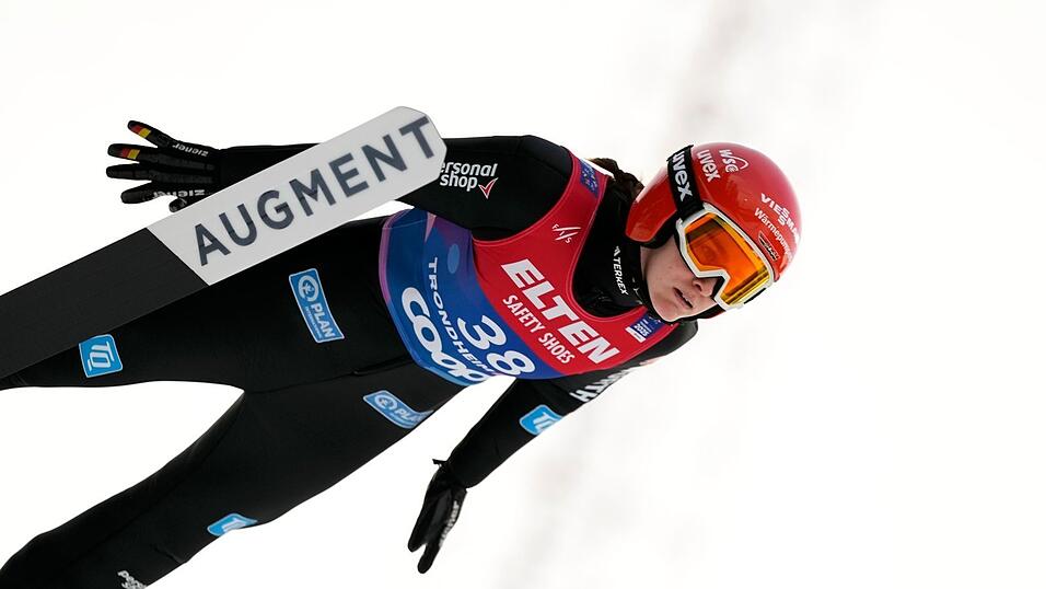Selina Freitag ist die beste deutsche Skispringerin in Trondheim.