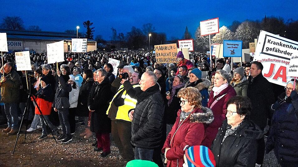 'Mainburg braucht ein Krankenhaus!' Die Botschaft war schon bei der Demonstration Ende Februar vergangenen Jahres unmissverst&auml;ndlich. Gespannt sein darf man auf die Beteiligung an der Protestaktion an diesem Samstag.