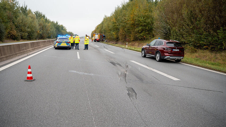 Die Bilder vom Unfallort.