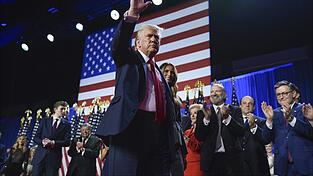 Donald Trump nach seinem Wahlsieg 2024: Ein Jahr später gilt Virginia als Stimmungstest für die USA. Donald Trump nach seinem Wahlsieg 2024: Ein Jahr später gilt Virginia als Stimmungstest für die USA.