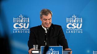 Markus Söder präsentiert Pläne und Forderungen für München und Berlin. Markus Söder präsentiert Pläne und Forderungen für München und Berlin.