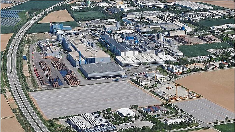 Das gel&auml;nde der ehemaligen Papierfabrik.