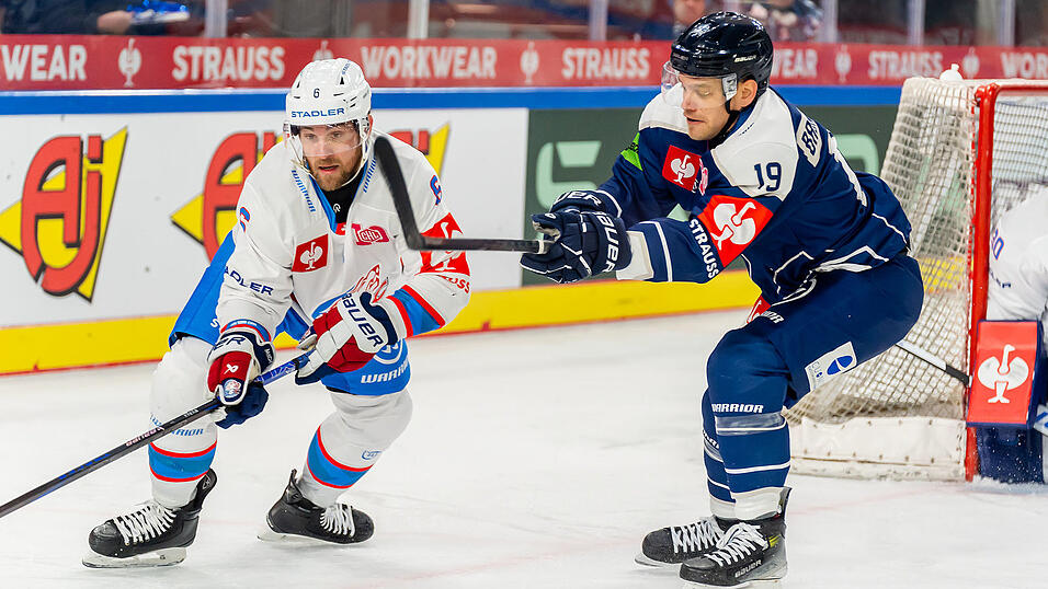 Tim Brunnhuber (rechts) und die Tigers kennen den Sonntagsgegner aus Zürich (links Yannick Weber) bestens aus 2024/25. Tim Brunnhuber (rechts) und die Tigers kennen den Sonntagsgegner aus Zürich (links Yannick Weber) bestens aus 2024/25.