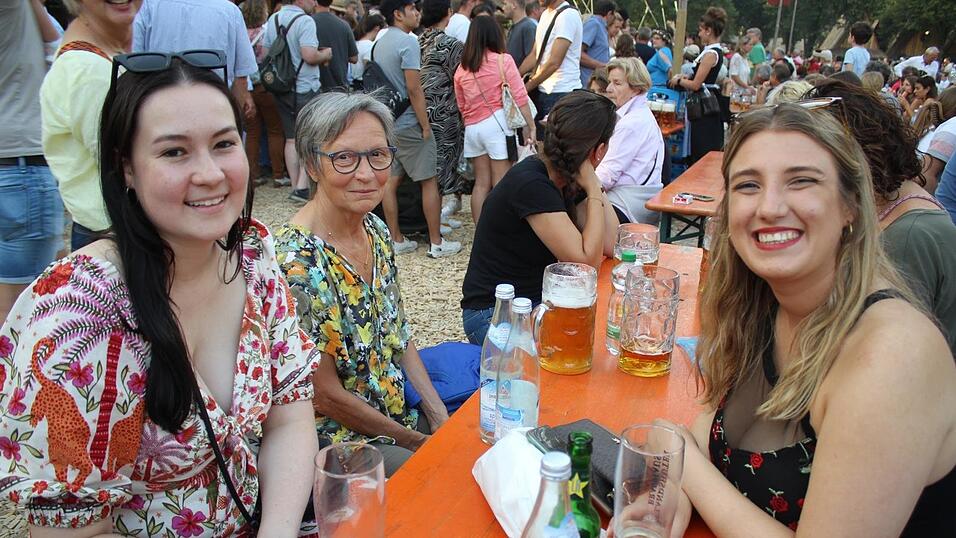 Der Zehrplatz war am Samstag, 22. Juli, gut besucht.