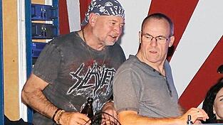 Die DJs „Pabst“ (li) und „Capitano“. Die DJs „Pabst“ (li) und „Capitano“.