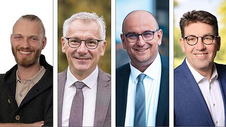 Vier Kandidaten wollen in Dingolfing-Landau Landrat werden. Vier Kandidaten wollen in Dingolfing-Landau Landrat werden.