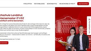 Seit Donnerstag, 15. April, können sich Studieninteressierte an der Hochschule Landshut für die im Wintersemester startenden Studiengänge bewerben. Zur Auswahl stehen dabei auch 12 neue Bachelor- und zwei neue Masterstudiengänge mit Fokus auf die Bereiche Bauingenieurwesen, Digitalisierung, Künstliche Intelligenz, Medizin, Medien, 3D-Druck, Smart Factory und Steuerberatung.