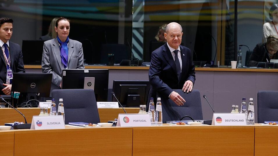 Der Krisengipfel in Brüssel ist vermutlich einer der letzten für den scheidenden Bundeskanzler Olaf Scholz. (Archivbild)