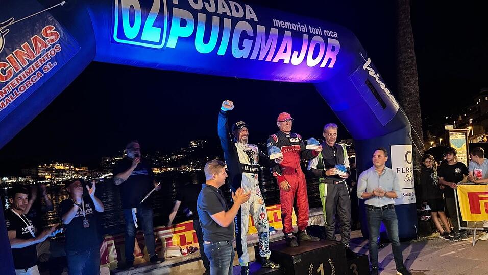 Manfred Scheubeck belegte auf Mallorca Platz drei.