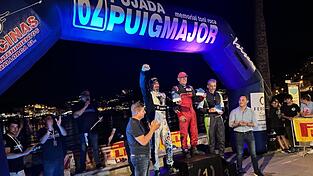 Manfred Scheubeck belegte auf Mallorca Platz drei.