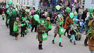 Das Faschingstreiben in Bogen.