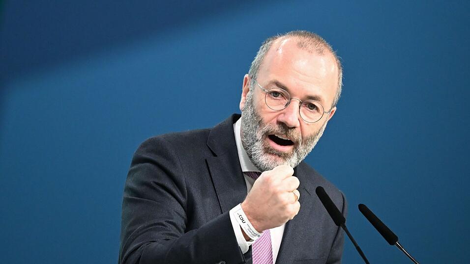 Manfred Weber fordert ein eigenständiges europäisches Raketen- und Drohnenabwehrsystem. Manfred Weber fordert ein eigenständiges europäisches Raketen- und Drohnenabwehrsystem.