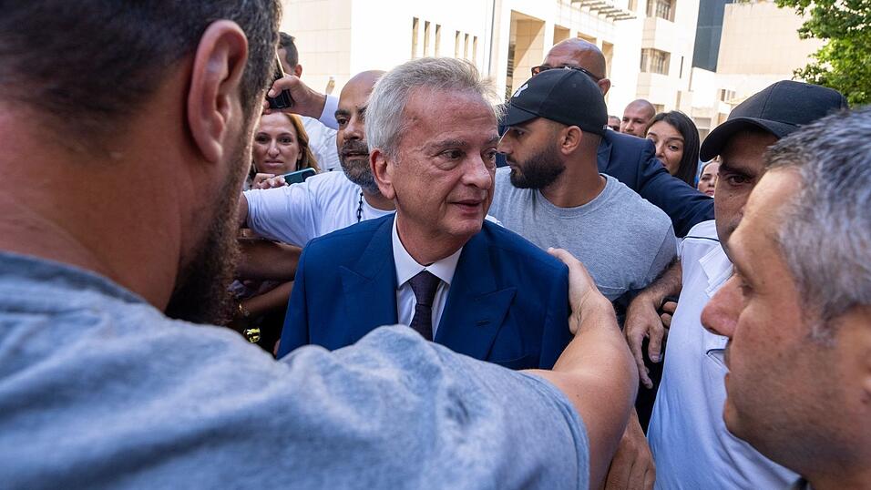 30 Jahre lang stand Riad Salameh an der Spitze der Zentralbank. (Archivbild) 30 Jahre lang stand Riad Salameh an der Spitze der Zentralbank. (Archivbild)