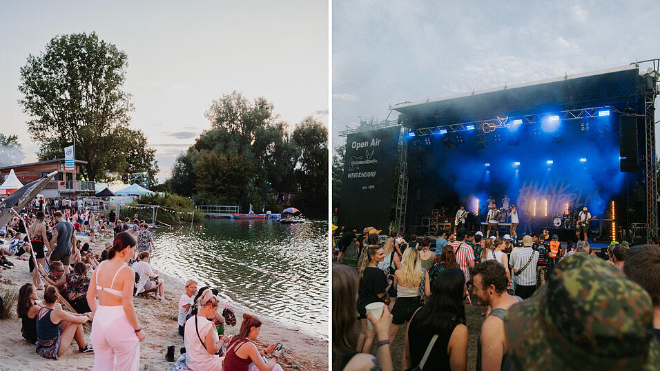 Die Kulisse am Guggenberger See nahe Regensburg schafft eine besondere Atmosph&auml;re beim Lumen Open Air. Kleines Dorf, gro&szlig;e B&uuml;hne: Weigendorf bei Dingolfing hat 250 Einwohner, zum Festival kommt ein Vielfaches davon.