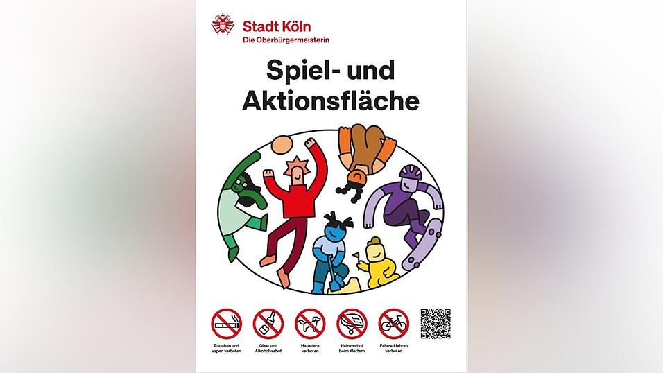 So sollte das Spielplatz-Schild mal aussehen - nun ist es Geschichte. (Handout)