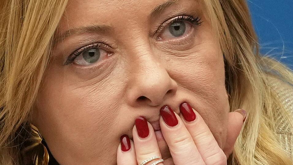 Italiens rechte Ministerpr&auml;sidentin Giorgia Meloni ist mit der Justiz nicht zufrieden. (Archivbild)