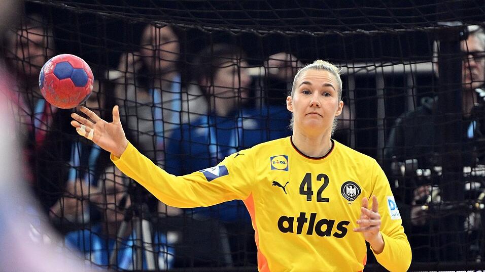 Fünf Paraden in der ersten Halbzeit: DHB-Keeperin Katharina Filter.