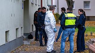 In Landshut waren zahlreiche Einsatzkräfte und Spezialisten der Polizei vor Ort.