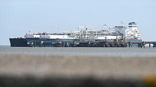 An den deutschen LNG-Terminals wurde zuletzt so viel LNG angelandet wie noch nie zuvor. (Archivbild) An den deutschen LNG-Terminals wurde zuletzt so viel LNG angelandet wie noch nie zuvor. (Archivbild)