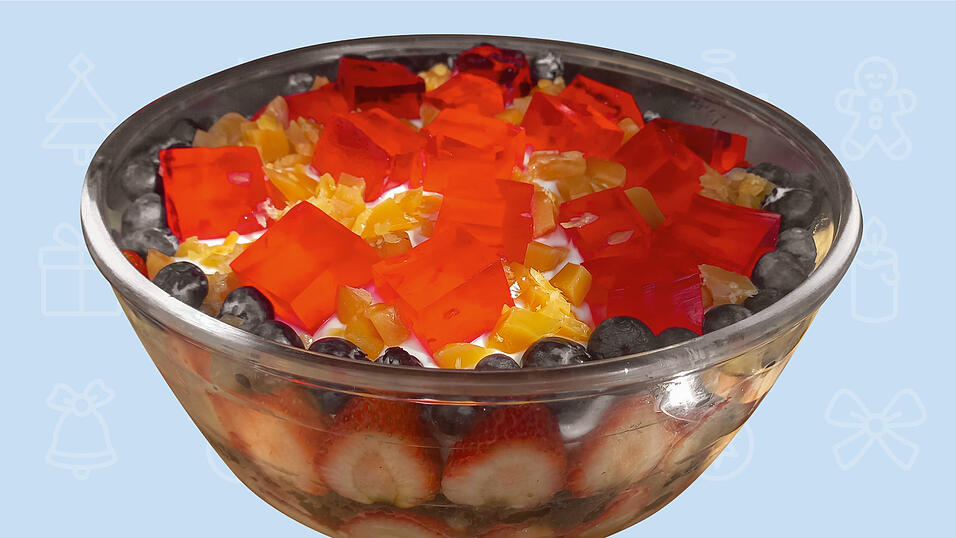 Südafrikanisches Trifle.