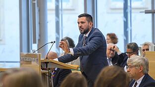 Tobias Rausch will Landtagspräsident werden. (Archivbild) Tobias Rausch will Landtagspräsident werden. (Archivbild)