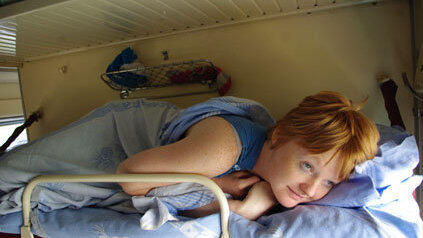 Imke Hansen und Andreas Goldbrunner reisen um die Welt. Von Moskau nach Sibirien mit der transsibirischen Eisenbahn. Imke Hansen und Andreas Goldbrunner reisen um die Welt. Von Moskau nach Sibirien mit der transsibirischen Eisenbahn.