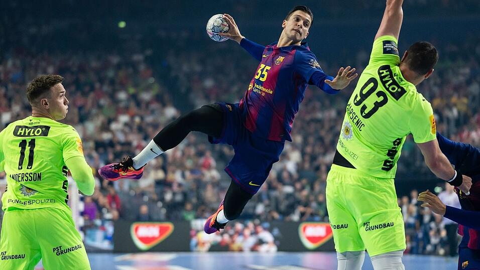 Rekordsieger Barcelona zeigte sich gegen die F&uuml;chse Berlin dominant.
