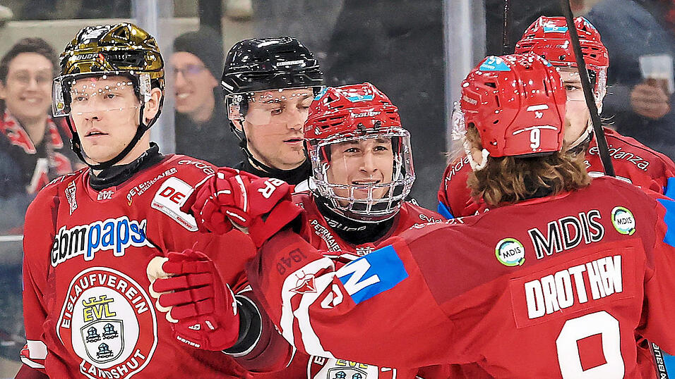 Tor Immo (links), Luca Zitterbart (Mitte), Robin Drothen und Co. können sich aufs Playoff-Viertelfinale freuen.