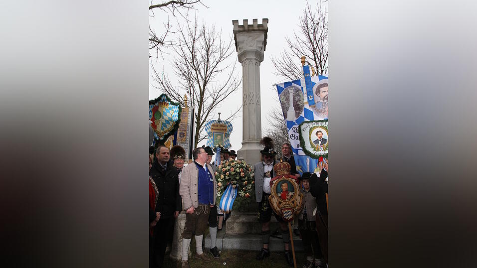 Zum 41. Mal trafen sich am Samstag Patrioten und Königstreue zum Winterpatriotentreffen. (Foto: Katharina Baumeister)