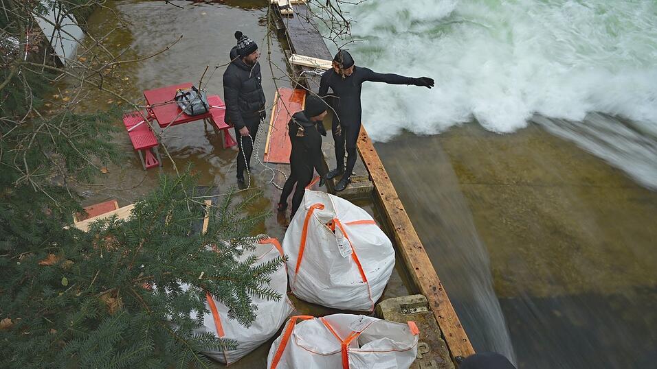 Bei dem Vorversuch kamen verschiedene Materialien zum Einsatz.