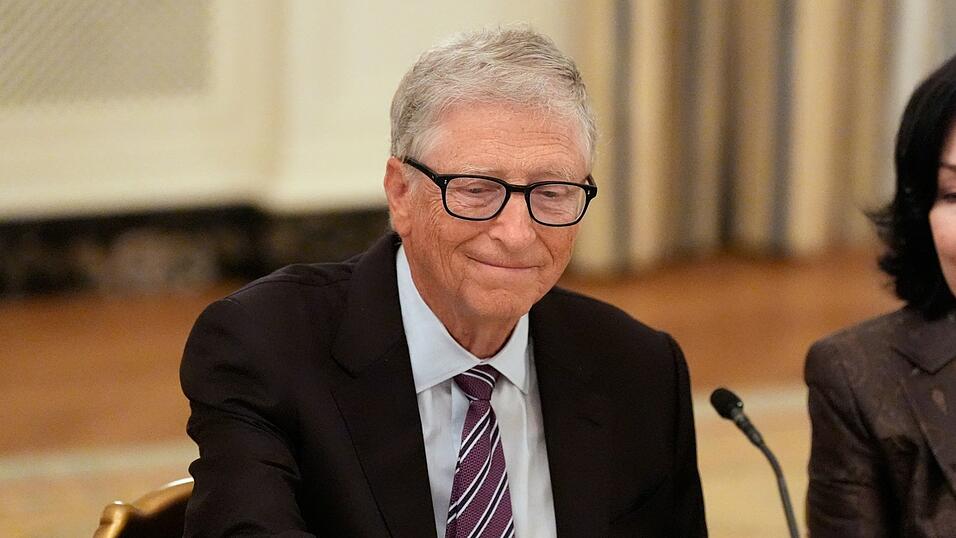 Auch Microsoft-Gründer Bill Gates nahm am Abendessen teil.