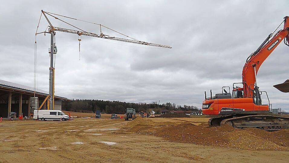 Im Gewerbegebiet Bauabschnitt III wurde bereits 2024 mit dem Bau begonnen.